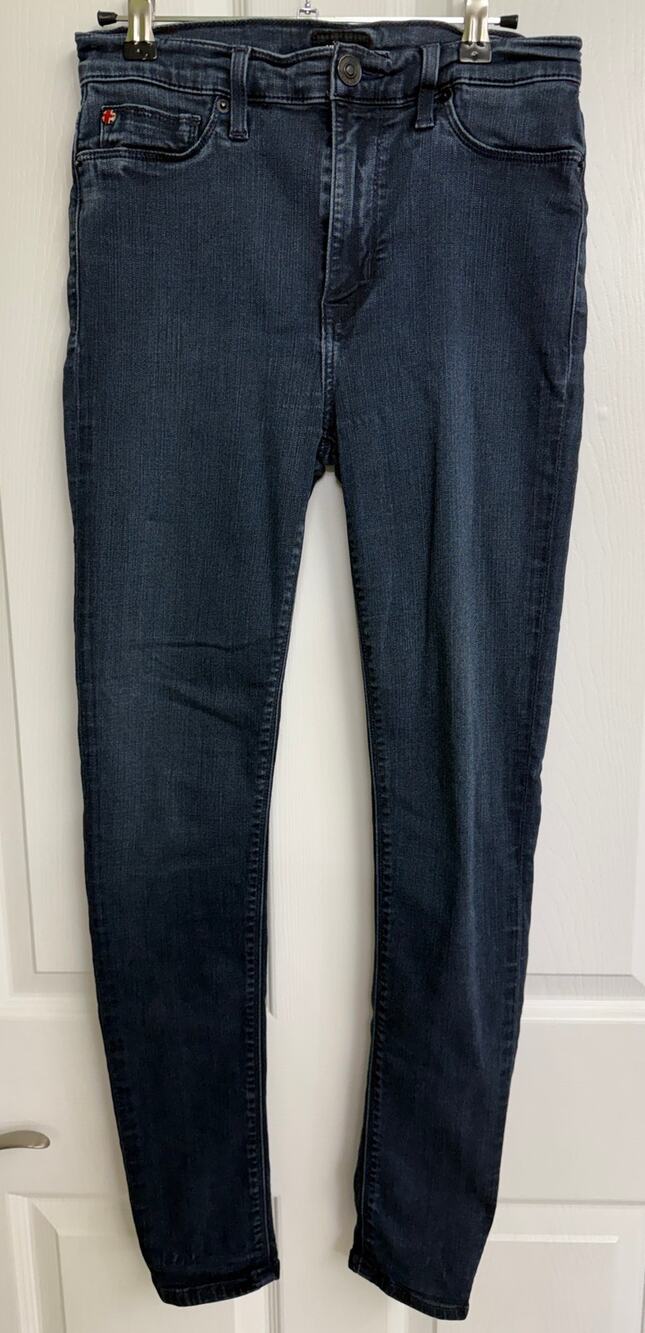 Hudson size 28 dark wash skinny jeans ankle fit